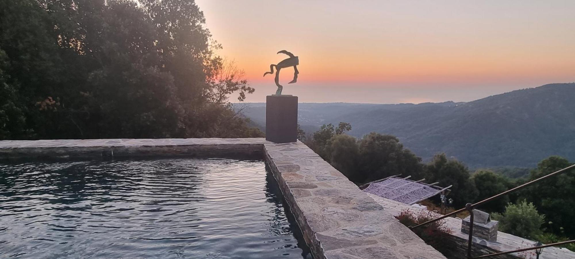 Casa Santini Dans Domaine Privé, Piscine, Jacuzzi Сasa de vacaciones